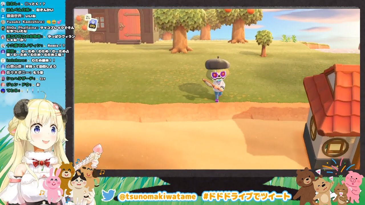 Tsunomaki Watame turns into psycho sheep (Hololive)