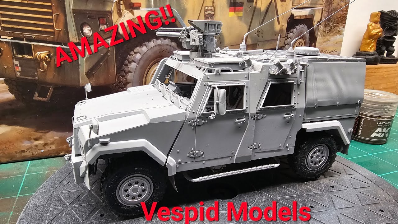 Building the Vespid Eagle IV 1/35 with scratch details (video #94)