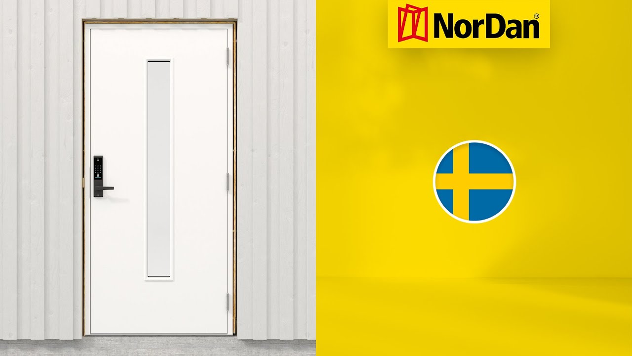 Montering: NorDan ytterdörr