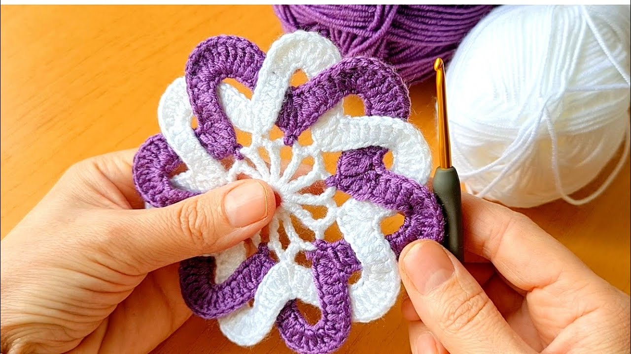 SUPER ESAY KNİTTİNG CROCHET MOTİF MODEL