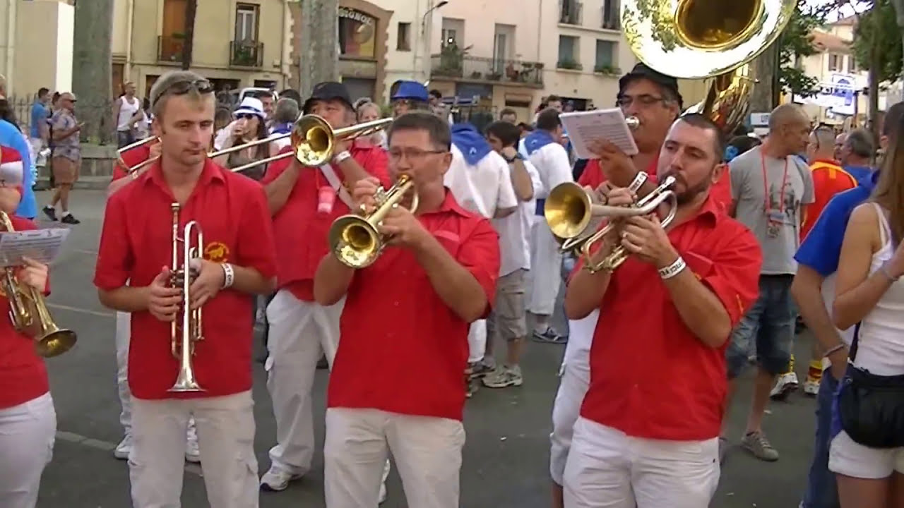 In Vino Véritas Banda à la Feria de Céret 2014 