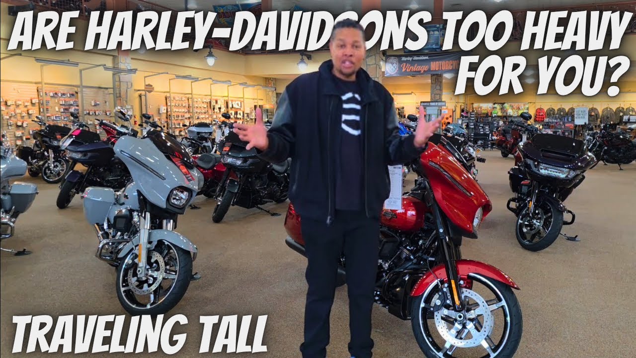 Я не могу ездить на Harley-Davidson, потому что он слишком тяжелый для меня!?