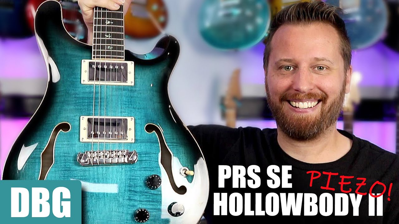 PRS SE HOLLOWBODY II PIEZO — гитара мечты от PRS!