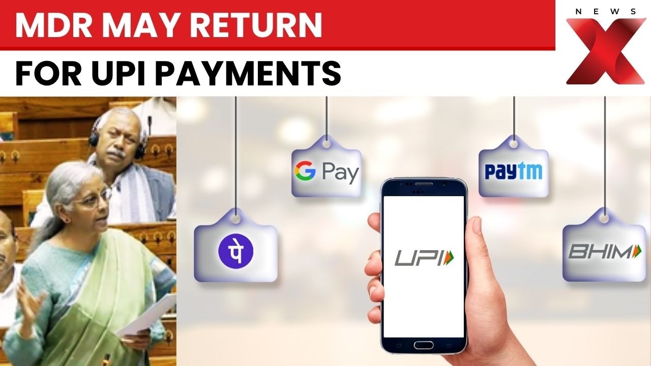 UPI Charges Update: Govt Proposes Legal Framework for MDR on High-Value Merchant Payments