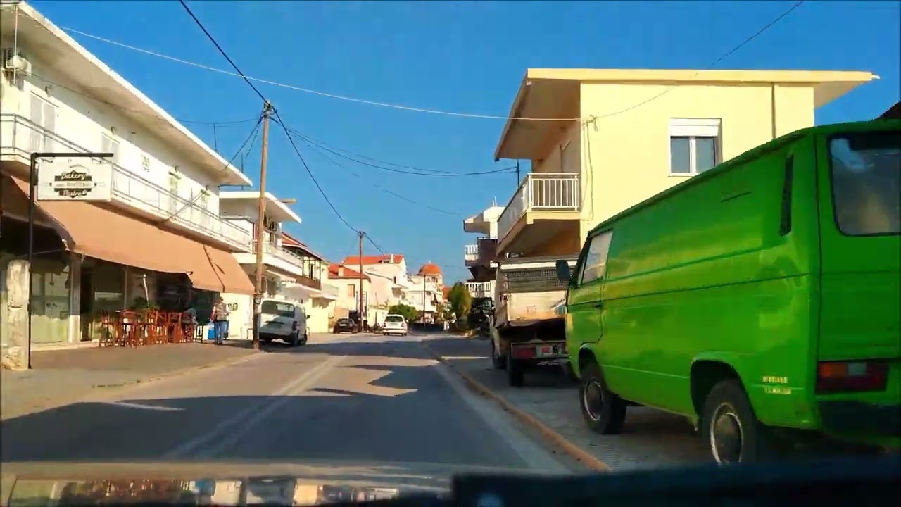 Driving in Greece, Xylokastro - Aigio