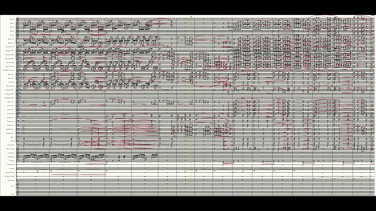 【吹奏楽】カウボーイ序曲　（打ち込み音源）　J.ウィリアムズ　The Cowboys Overture　John Williams