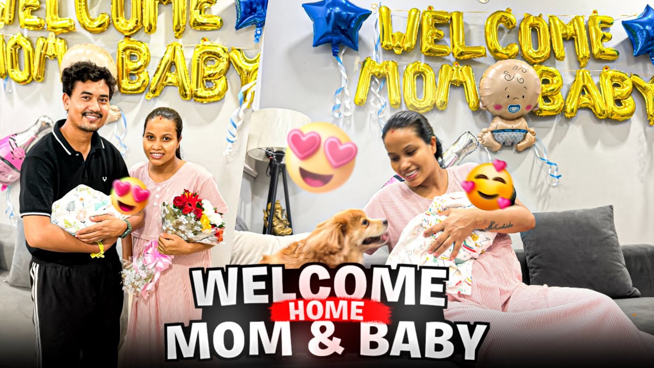 Welcome Home baby & Mom ❤️ Baby on Board 👶