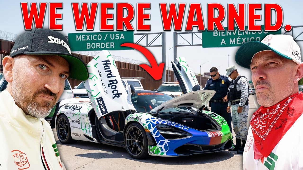 WE ACTUALLY DROVE OUR MCLAREN INTO MEXICO, THEN THIS HAPPENED.