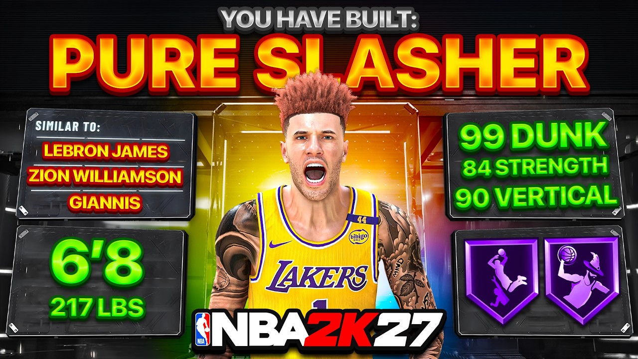 ЛУЧШИЙ БИЛД НА ЧИСТОГО СЛЭШЕРА В NBA 2K27!