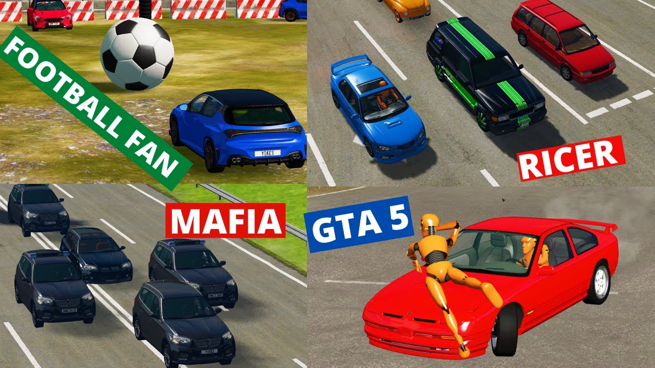 Types of Drivers in BeamNG Drive #3