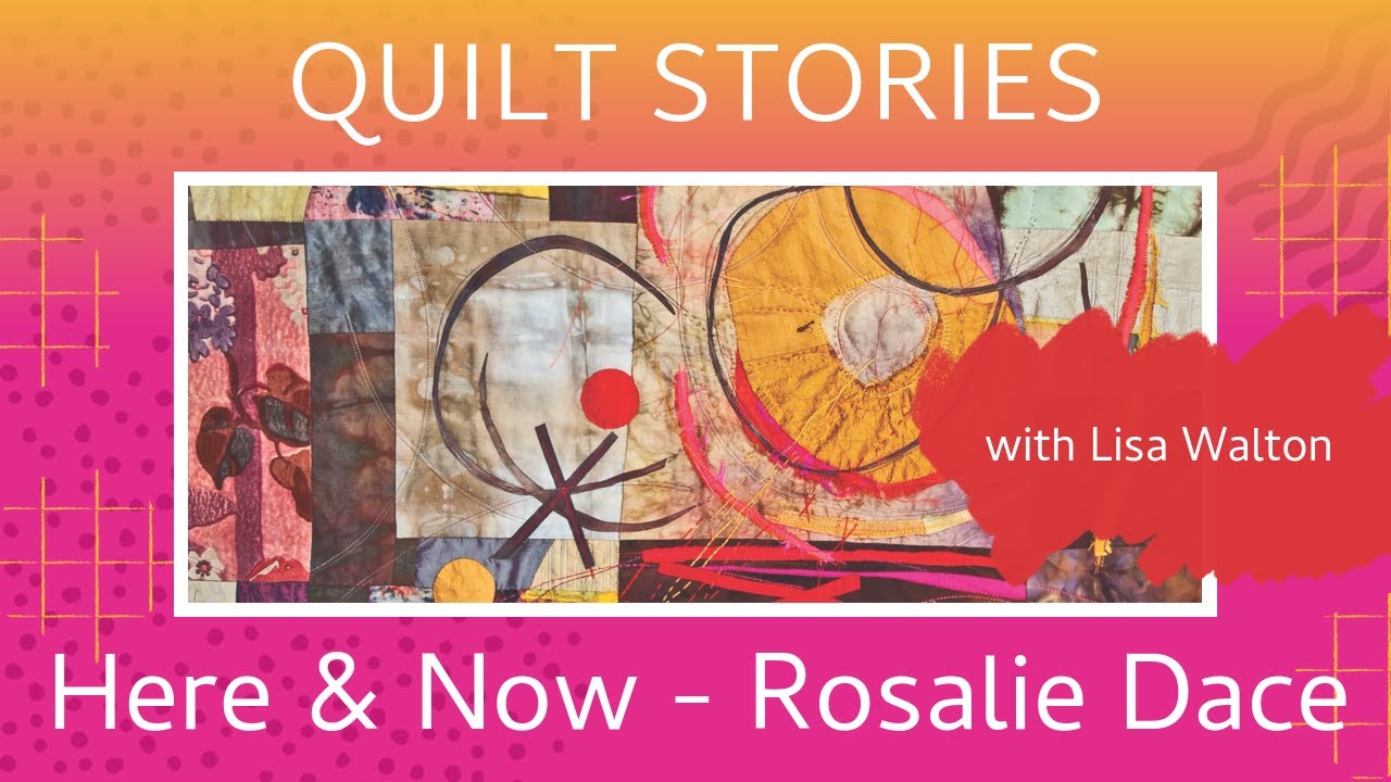 QUILT STORIES - Reliving a QUILT DISASTER with Rosalie Dace. See how Rosalie saves a drowned quilt.