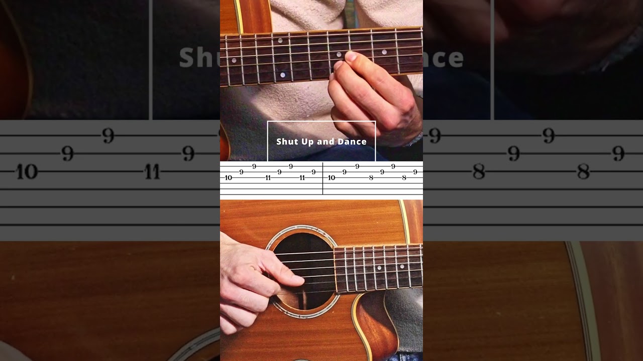 M&eacute;lodie facile et connue #tutoguitare #tutorielguitare