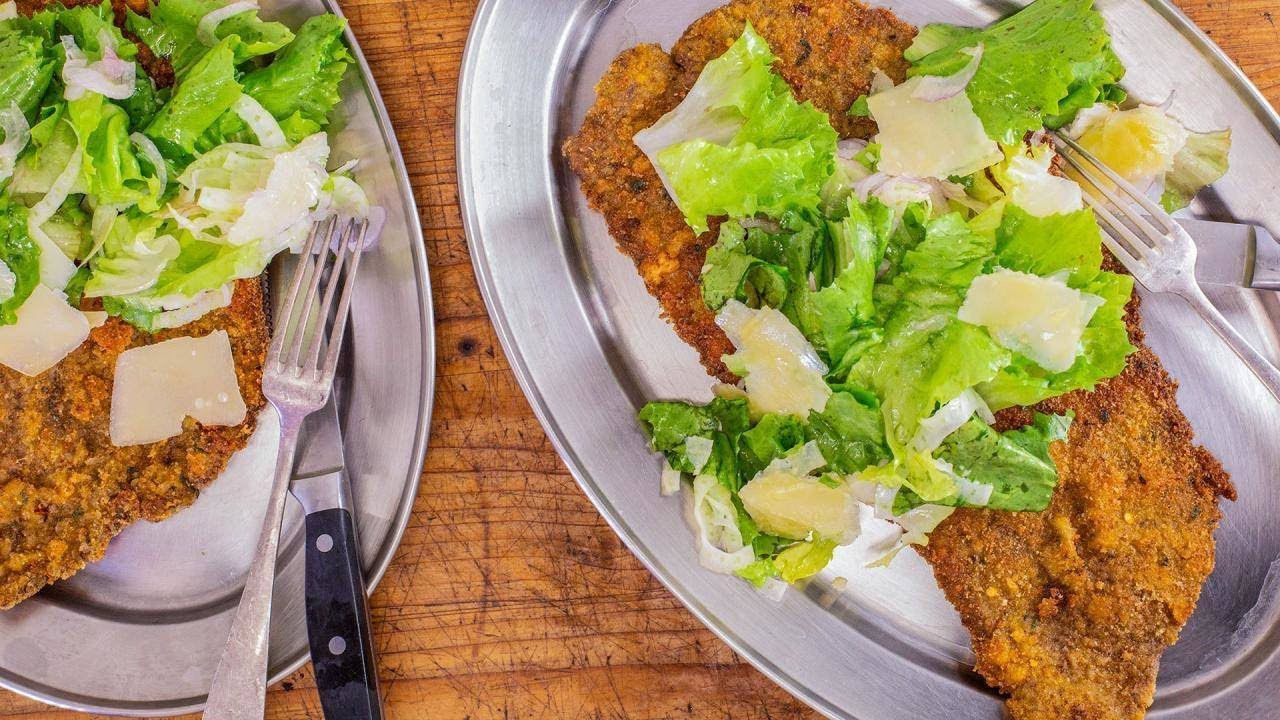 Rachael's Beef Milanese with Everything