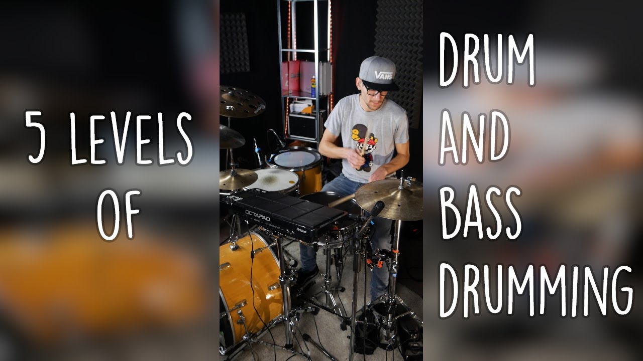 Levels of Dnb Drumming // The Hybrid Drummer