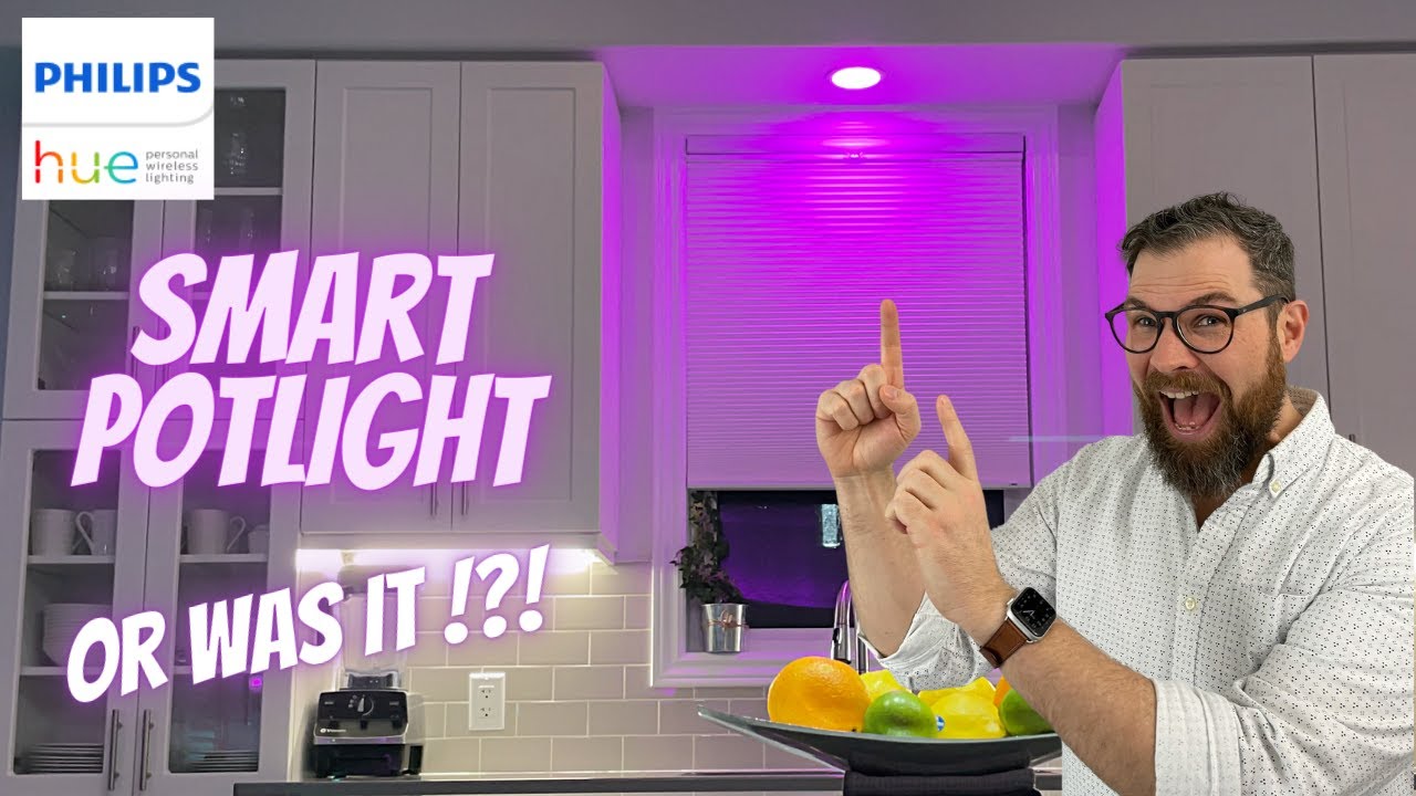 PHILIPS HUE SMART POTLIGHT — встраиваемый умный светильник с функцией направленного света для Hom...