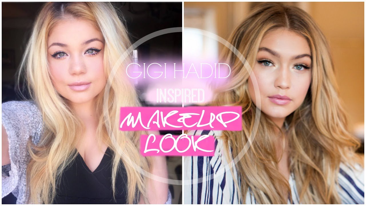 Gigi Hadid Celebrity Inspired Makeup Look!