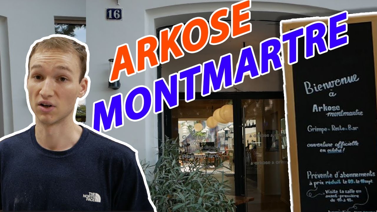 Je grimpe à Arkose MONTMARTRE !