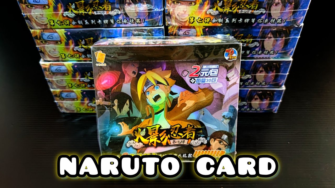 Epic Naruto Card Unboxing! | Little Dino HY-0702