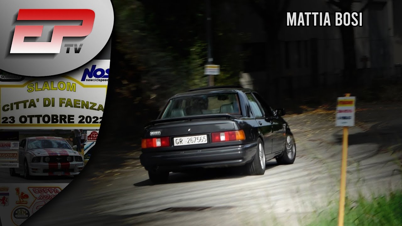Mattia Bosi | Ford Sierra Cosworth | Slalom Faenza 2022