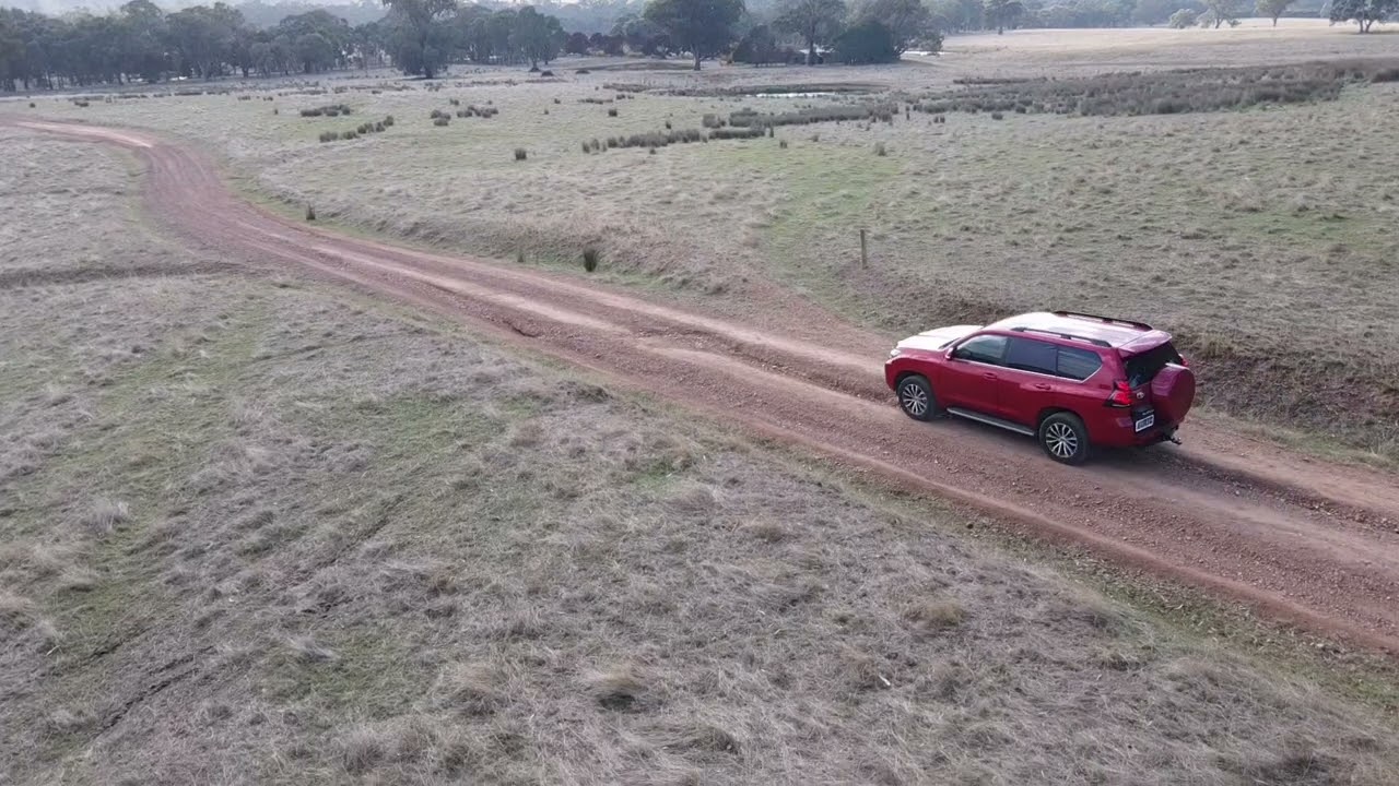 Toyota Prado 2021 Wildfire Red Kakadu