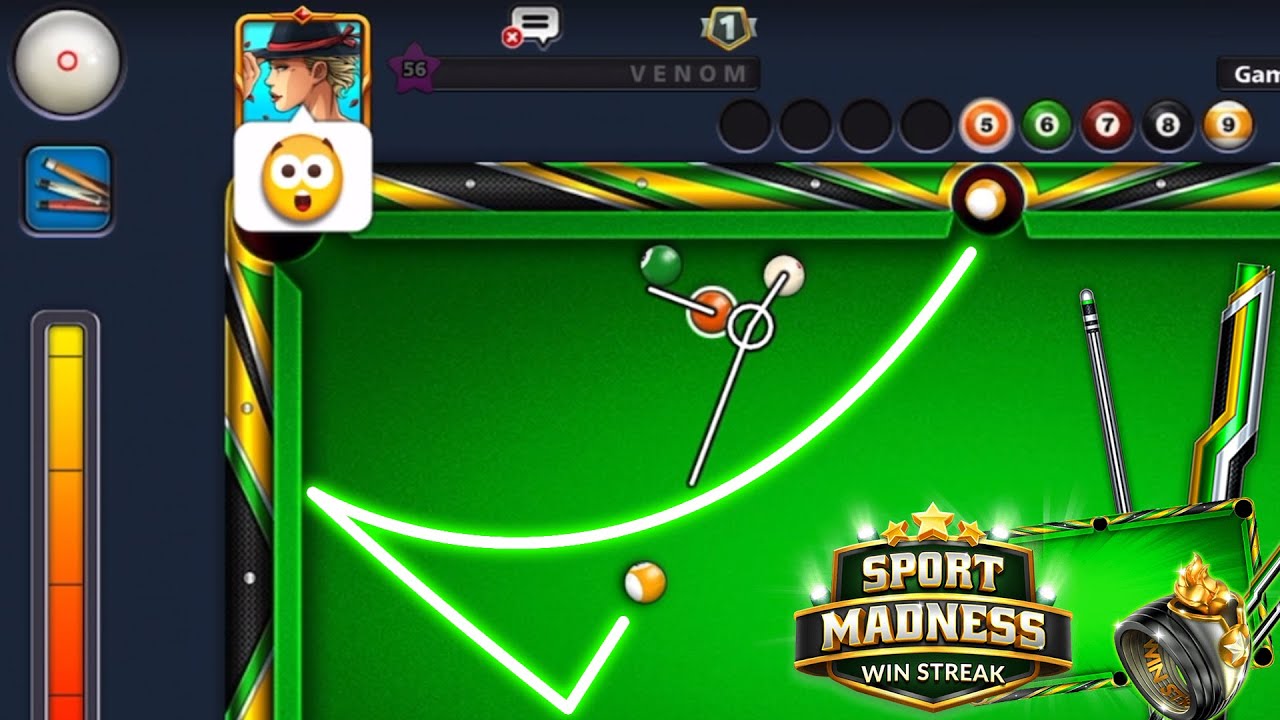 I Got a GOLDEN BREAK in Sports Madness Winstreak 5th RING - 8 Ball Pool - GamingWithK