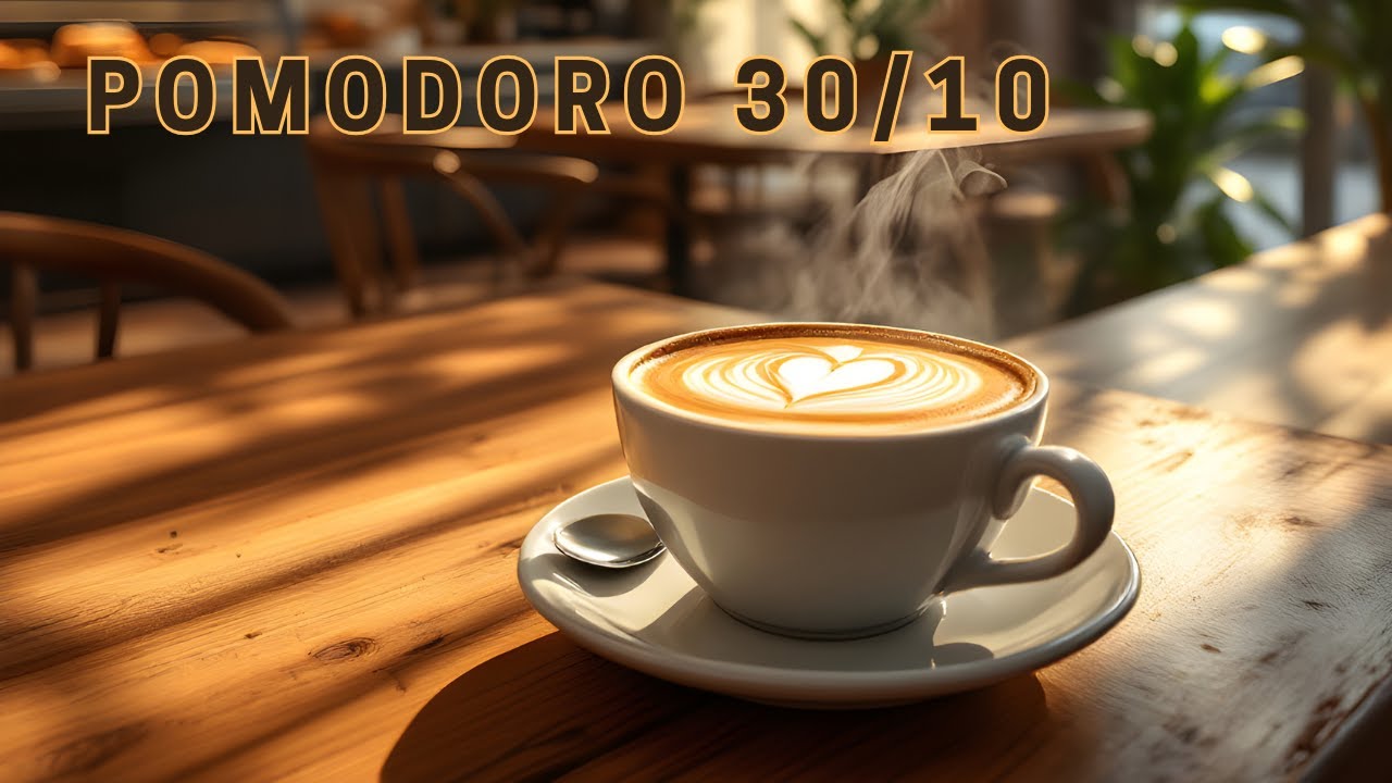 Pomodoro Timer 30/10 — Deep Focus for Study & Work
