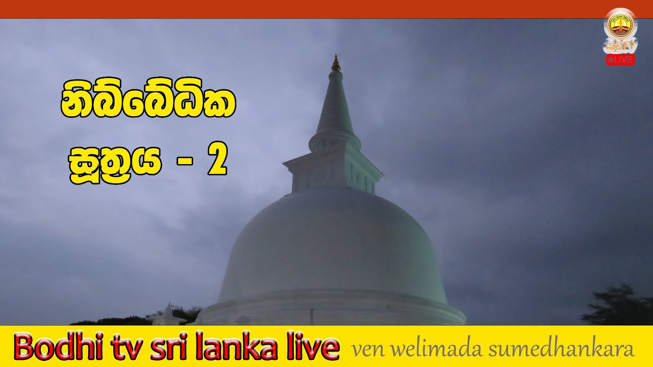 නිබ්බේධික සූත්‍රය - part 2 - දවස පුරා සිහියෙන් ඉන්න.. අවබෝධාත්මක ධර්මදේශනා ශ්‍රවණය කරමු.