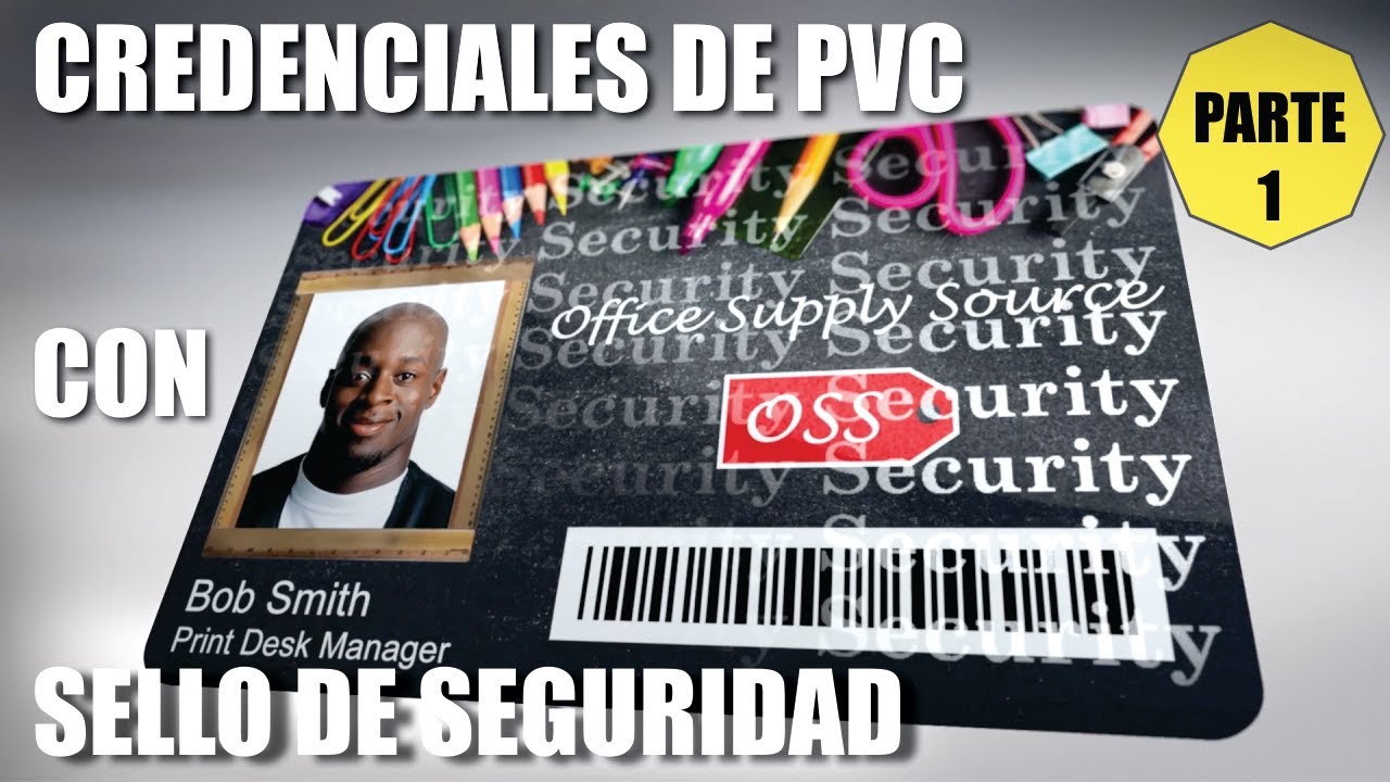Credenciales de PVC con Sello de Seguridad Zebra ZC300 Parte 1 de 2