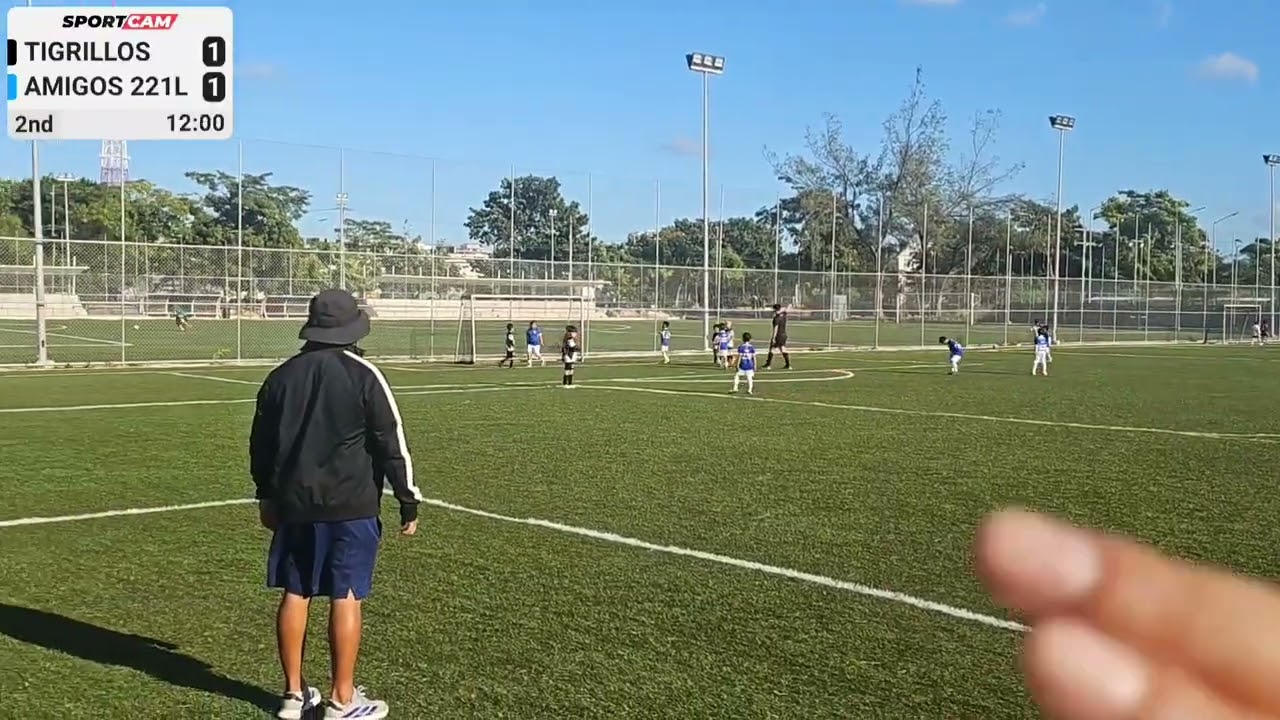 2do tiempo tigrillos vs Amigos 221 liga cañedo SEMIFINAL infantil menor 