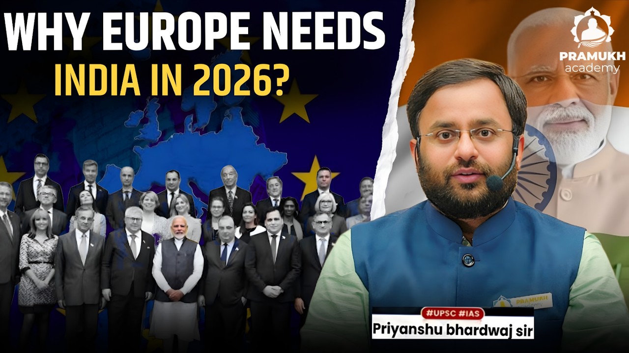India&ndash;Europe Relations: Trade, Tech & Global Power Shift
