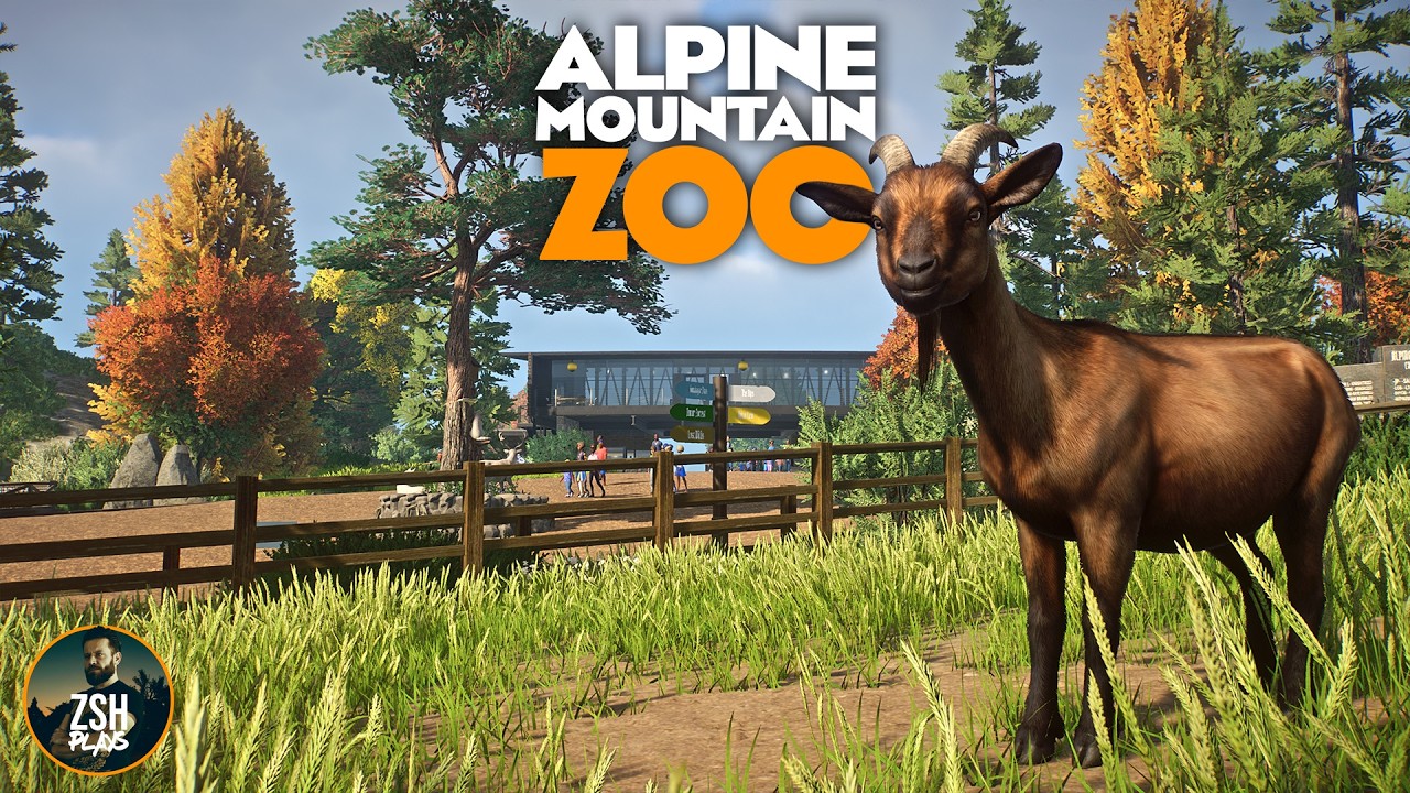Opening a Mountain Zoo in Planet Zoo! | Alpine Mountain Zoo