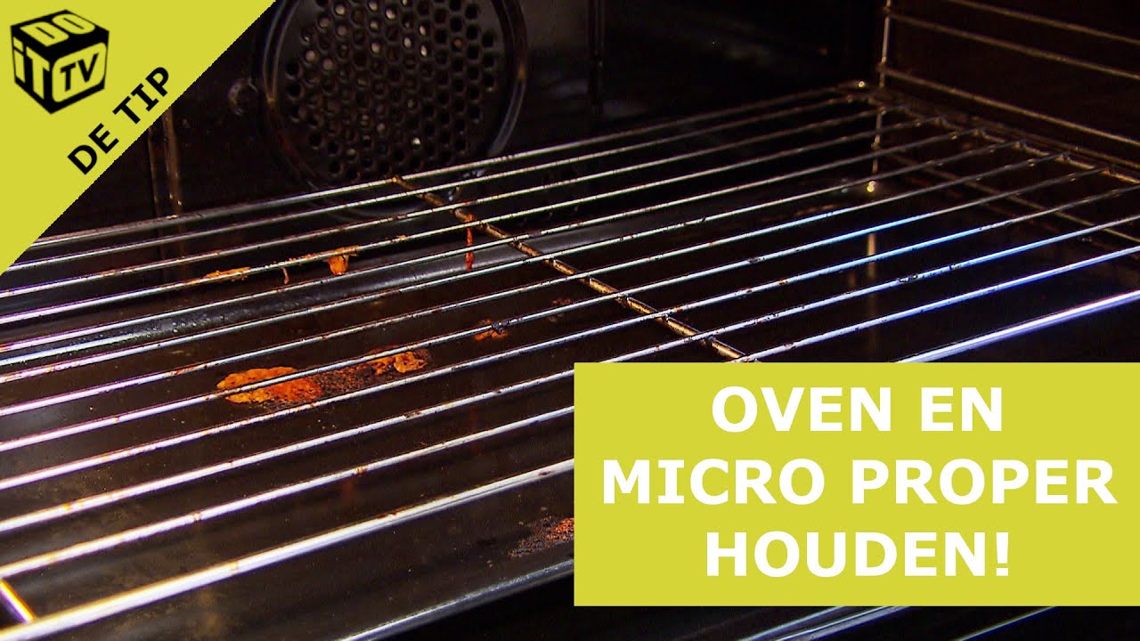 Hoe hou ik mijn oven en microgolf proper? | De tip