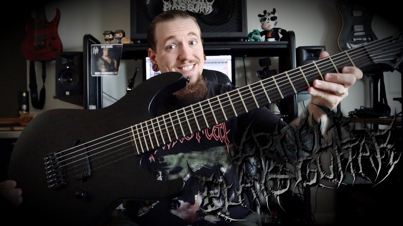 ОБЗОР НЕПРЕДВИДЕННОГО ОБОРУДОВАНИЯ - 7-струнная гитара LTD M7-HT Baritone Black Metal