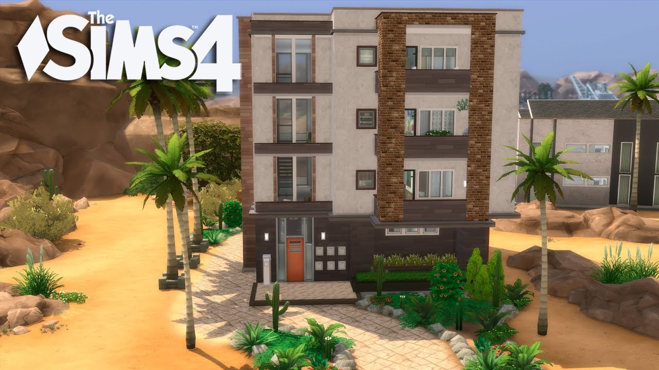 The Sims 4 - Cheap Student Apartments (House Build)