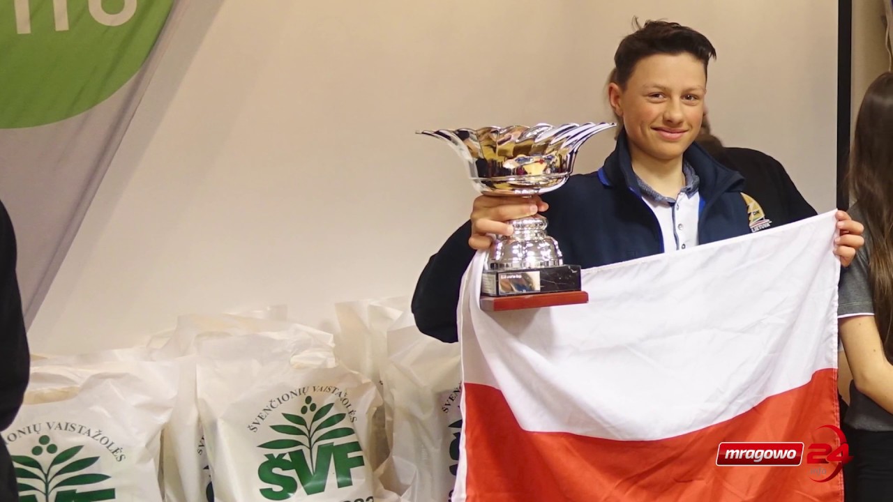 Mateusz Gigielewicz - mistrz świata Ice Optimist!