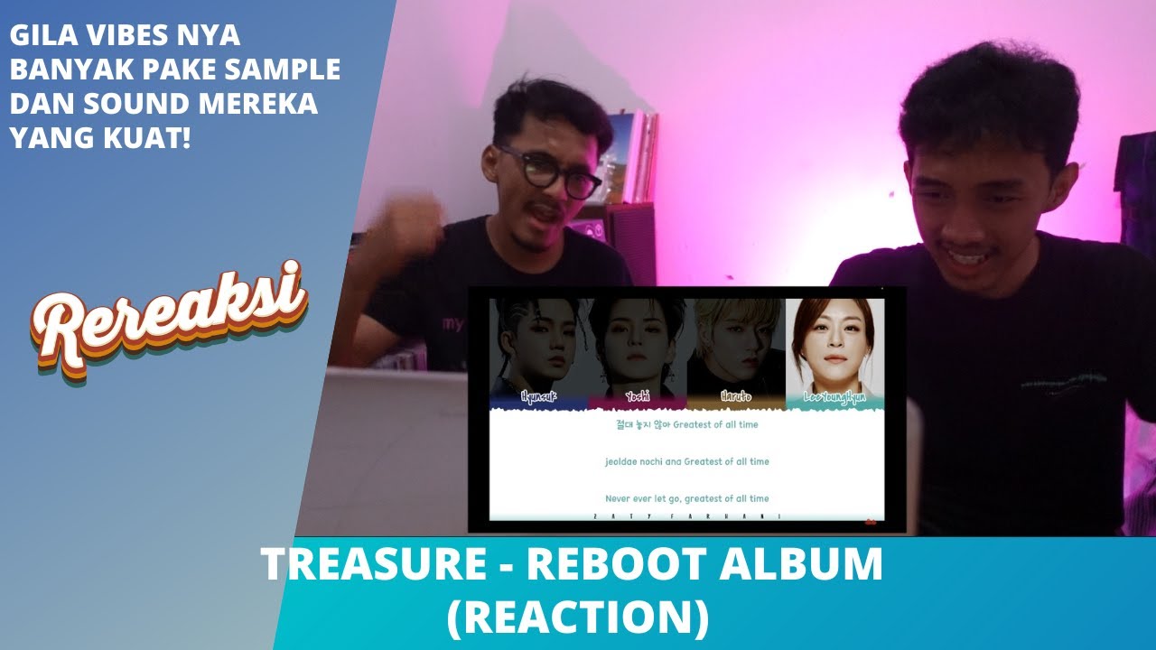 TREASURE - REBOOT FULL ALBUM (REACTION)