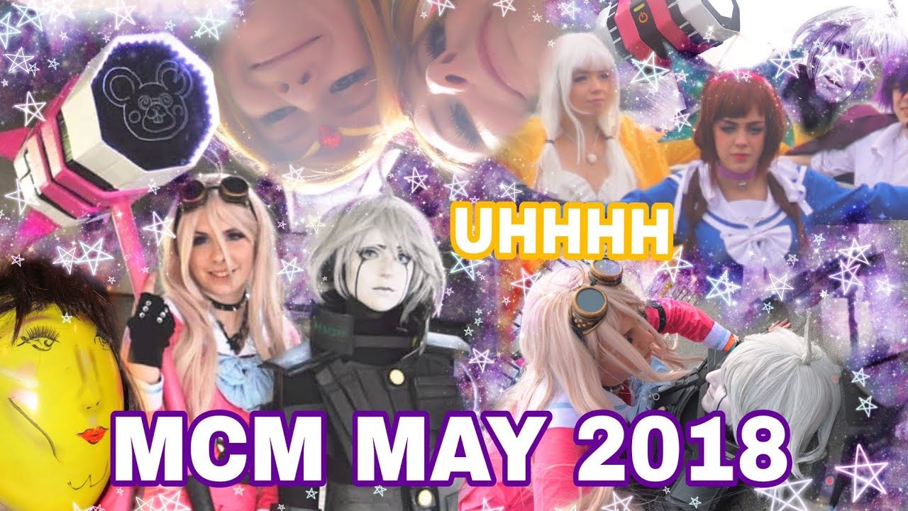 London MCM Vlog - Danganronpa cosplay - Sunday May 2018