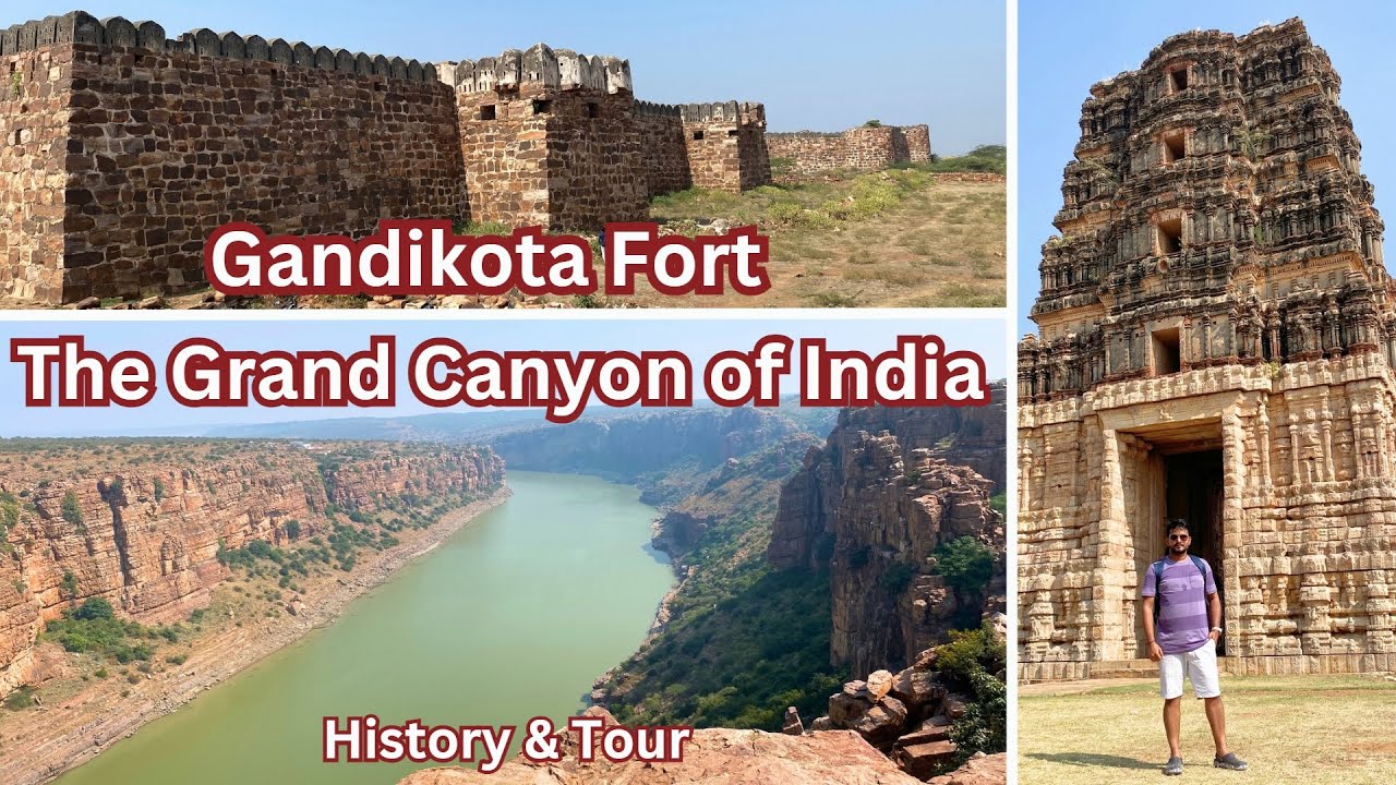 Gandikota Fort | Grand Canyon of India, History & Tour | Must Visit Historical Sight, Andhra Pradesh