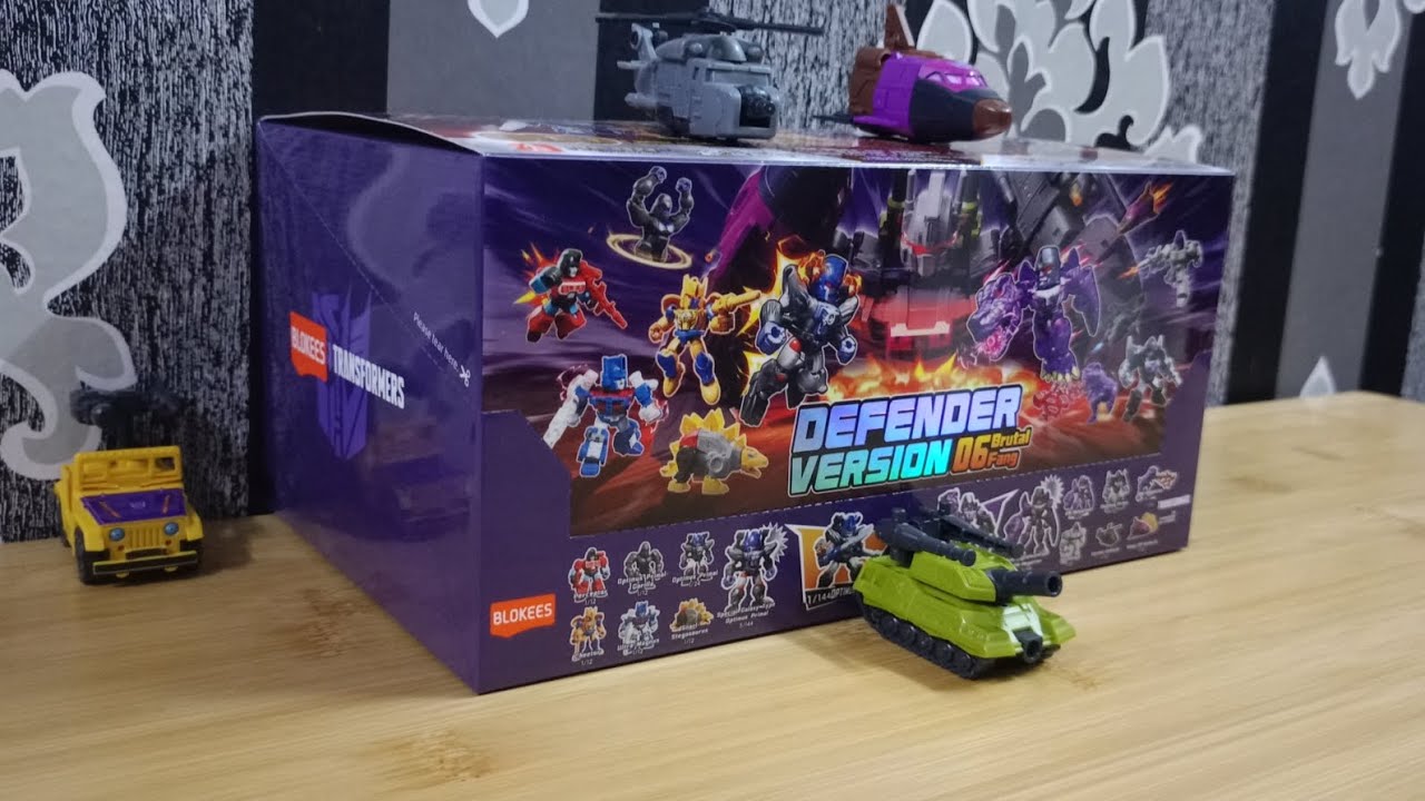 AWESOME!! UNBOXING BLOKEES TRANFORMER DEFENDER VER.06