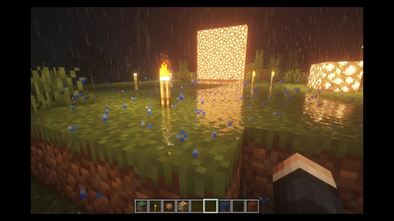 Minecraft test with Ray-Tracing shader pack on GTX 960