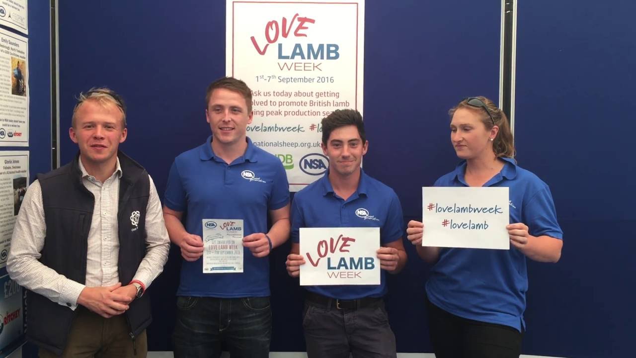 NSA Next Generation Ambassadors - Love Lamb Week