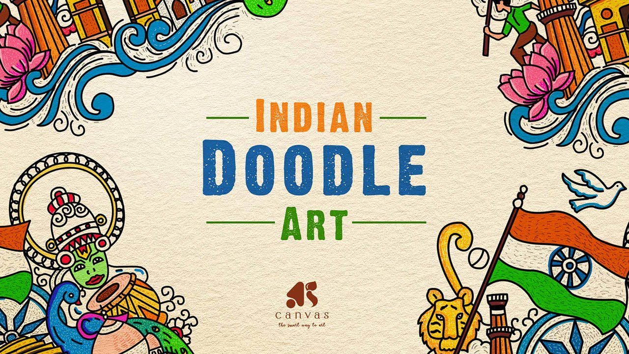 Independence Day Drawing | Independence Day Doodle Art | Indian Doodle art | India Independence Day