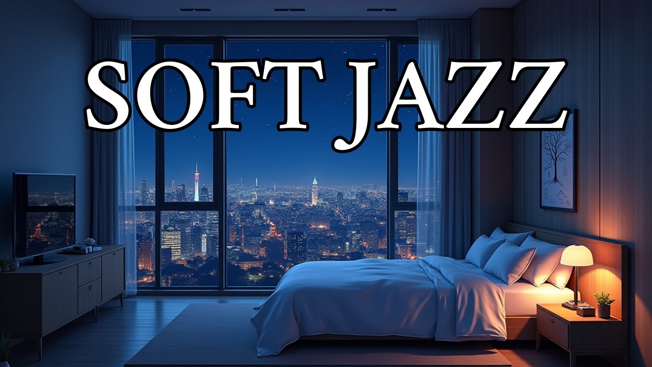 Soft Jazz • Cozy Night Background • Relaxing Jazz Background Music
