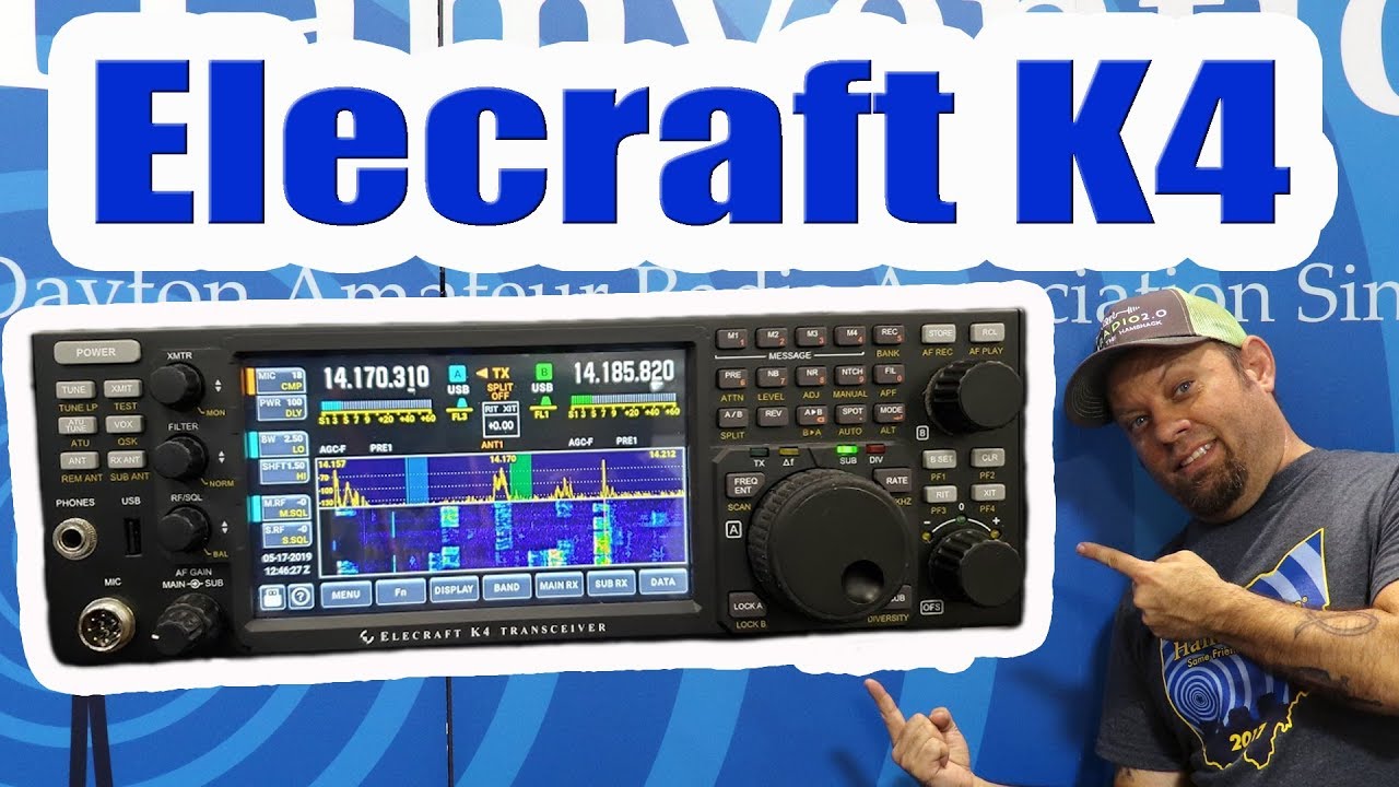 Elecraft K4 Debut from 2019 Dayton Hamvention