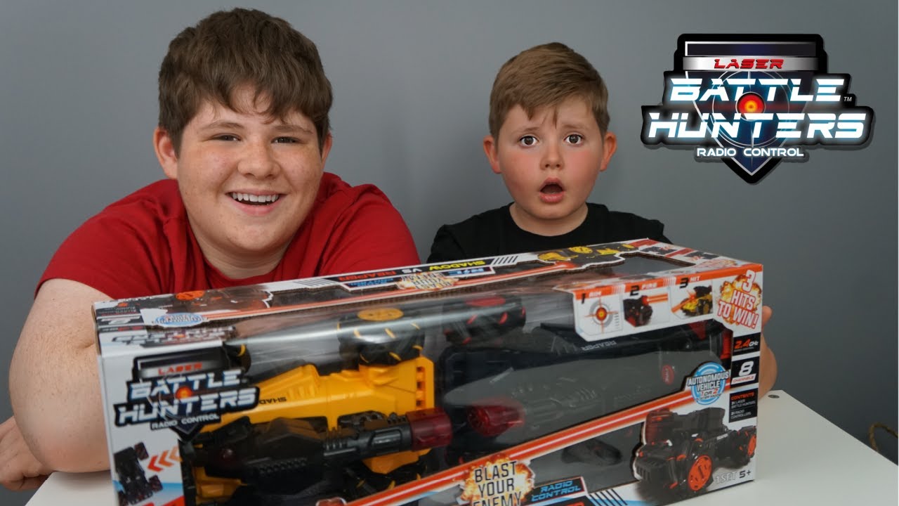 Laser Battle Hunters! The Next Generation Of Radio-Controlled Combat Vehicles