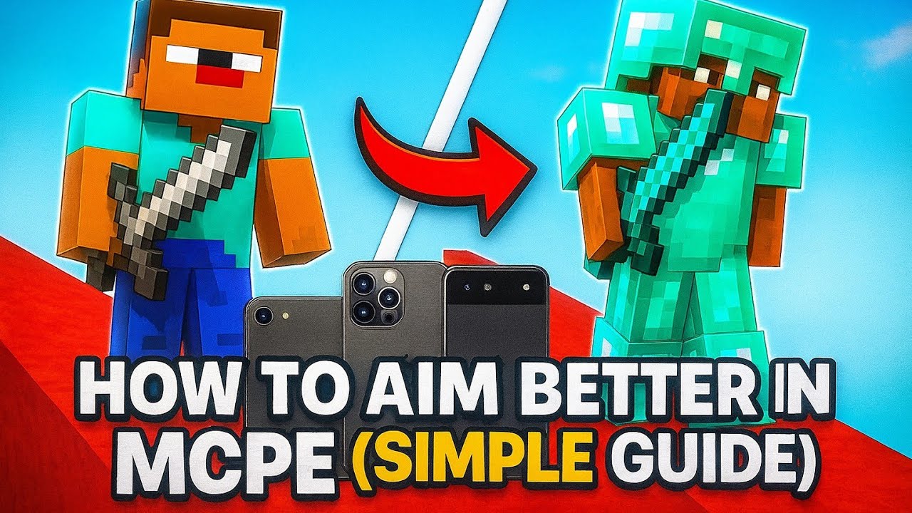 How to Aim Better in MCPE (Simple Guide) 🔥 