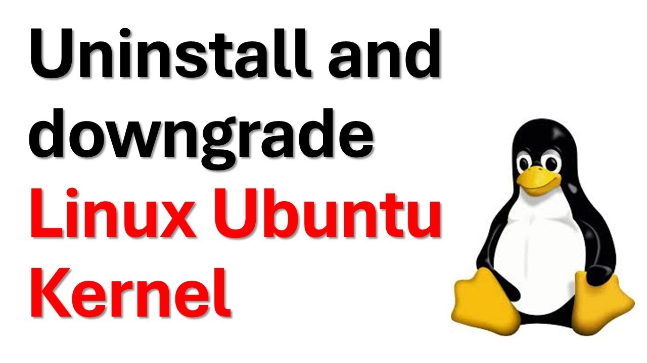 Удаление и понижение версии ядра Linux Ubuntu