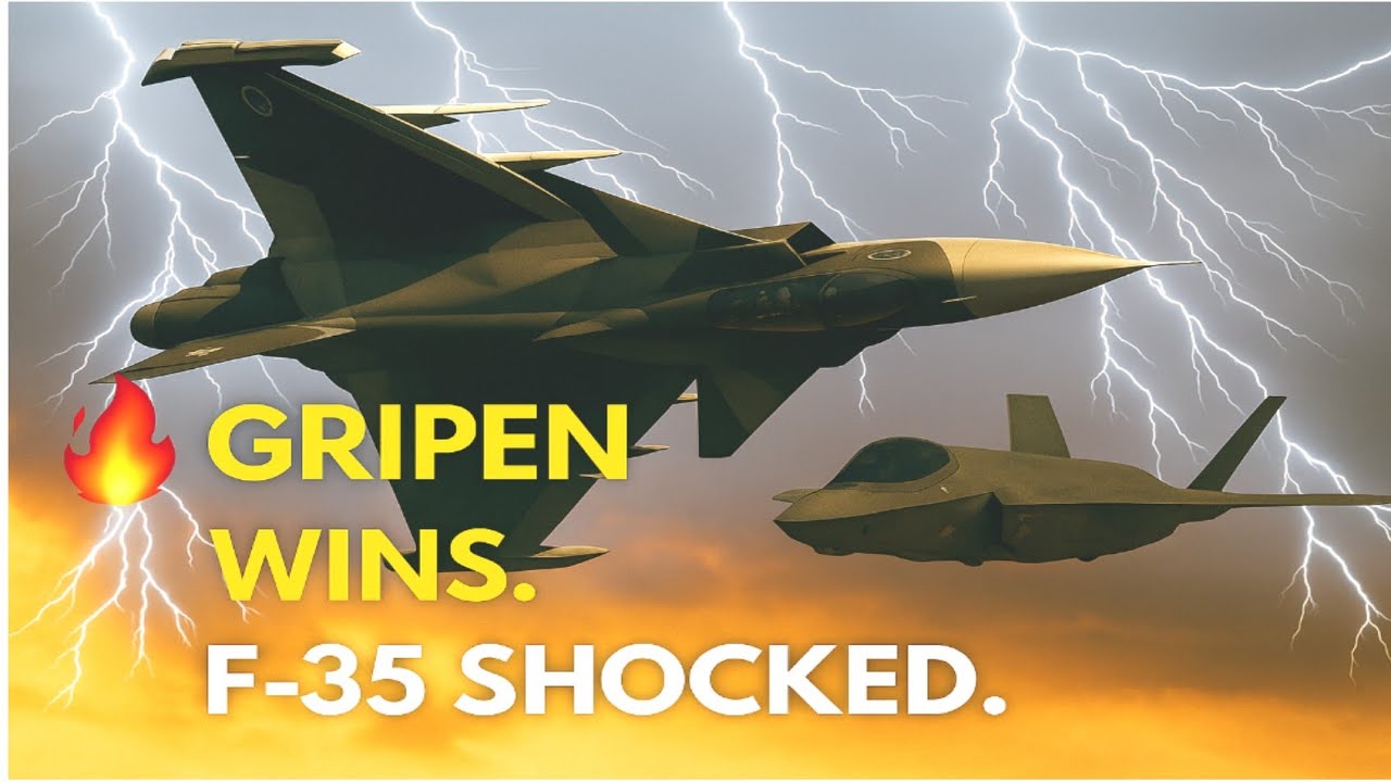 The Gripen Just Humiliated the F-35 &mdash; Here&rsquo;s How!&rdquo;