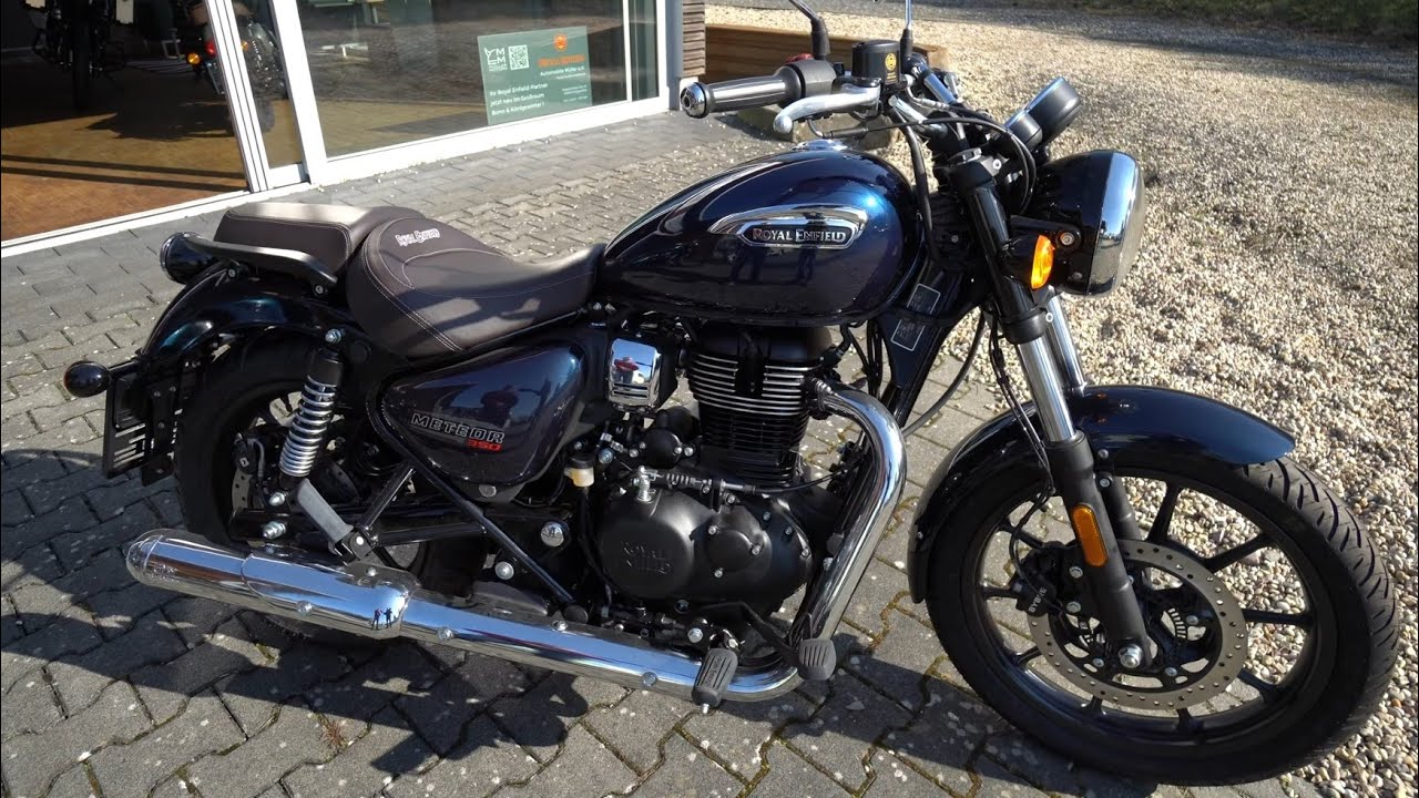 NEU billiger als GEBRAUCHT! Nur 4.100 €! Motorrad Neuheiten 2023 Royal Enfield Meteor 350.