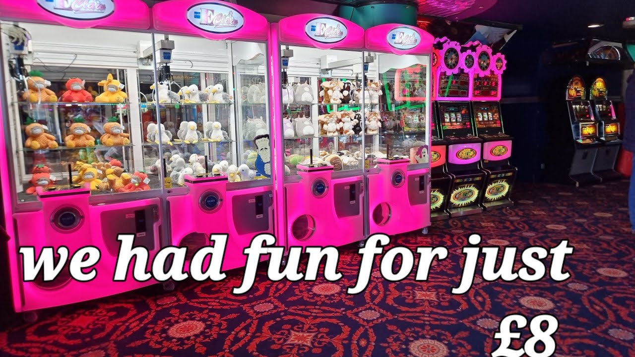 2p pushers claw machines UK arcade amusements Withernsea